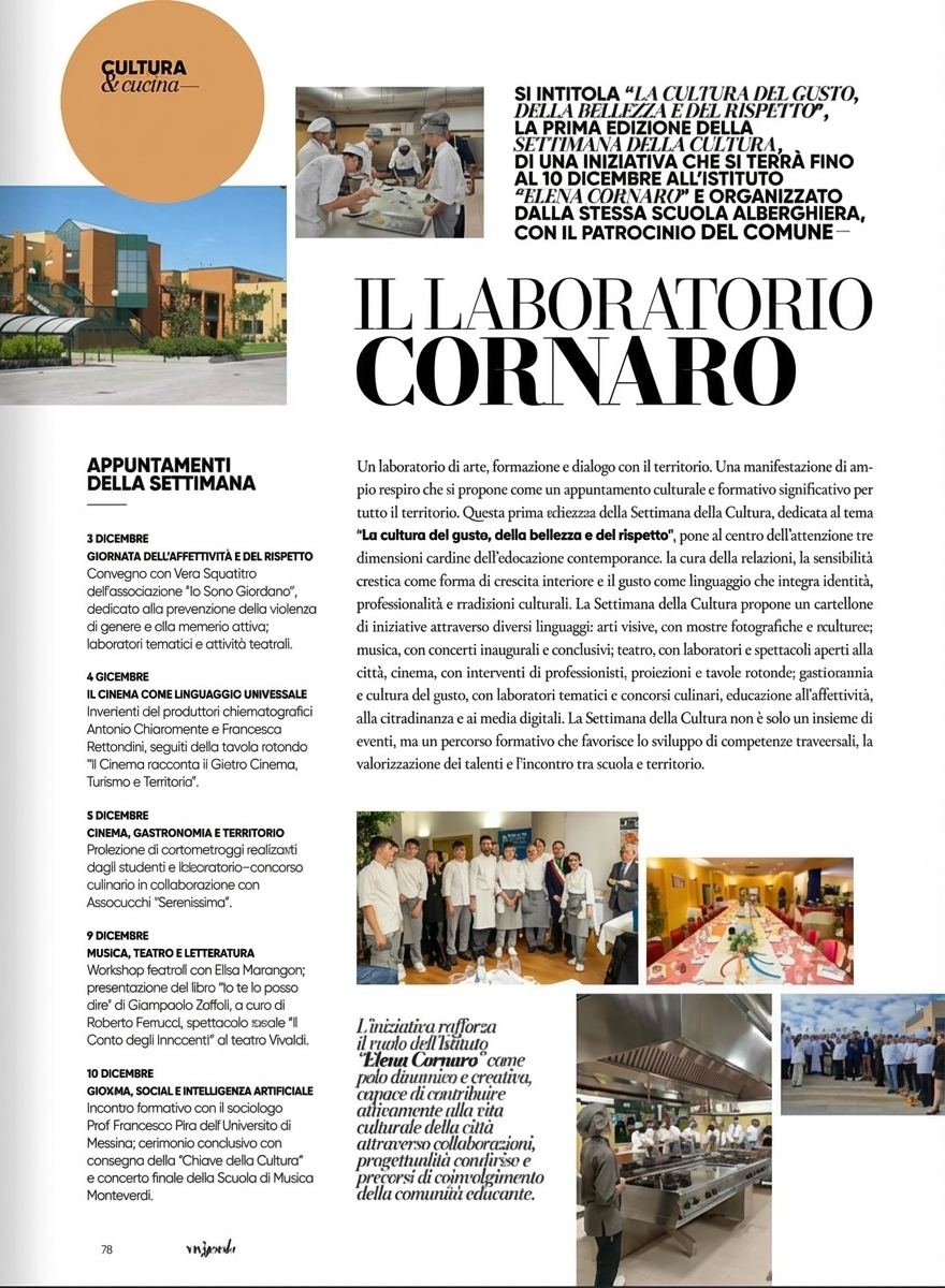 La settimana della Cultura 2025