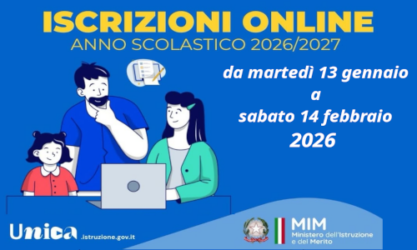 Iscrizioni 2026-27